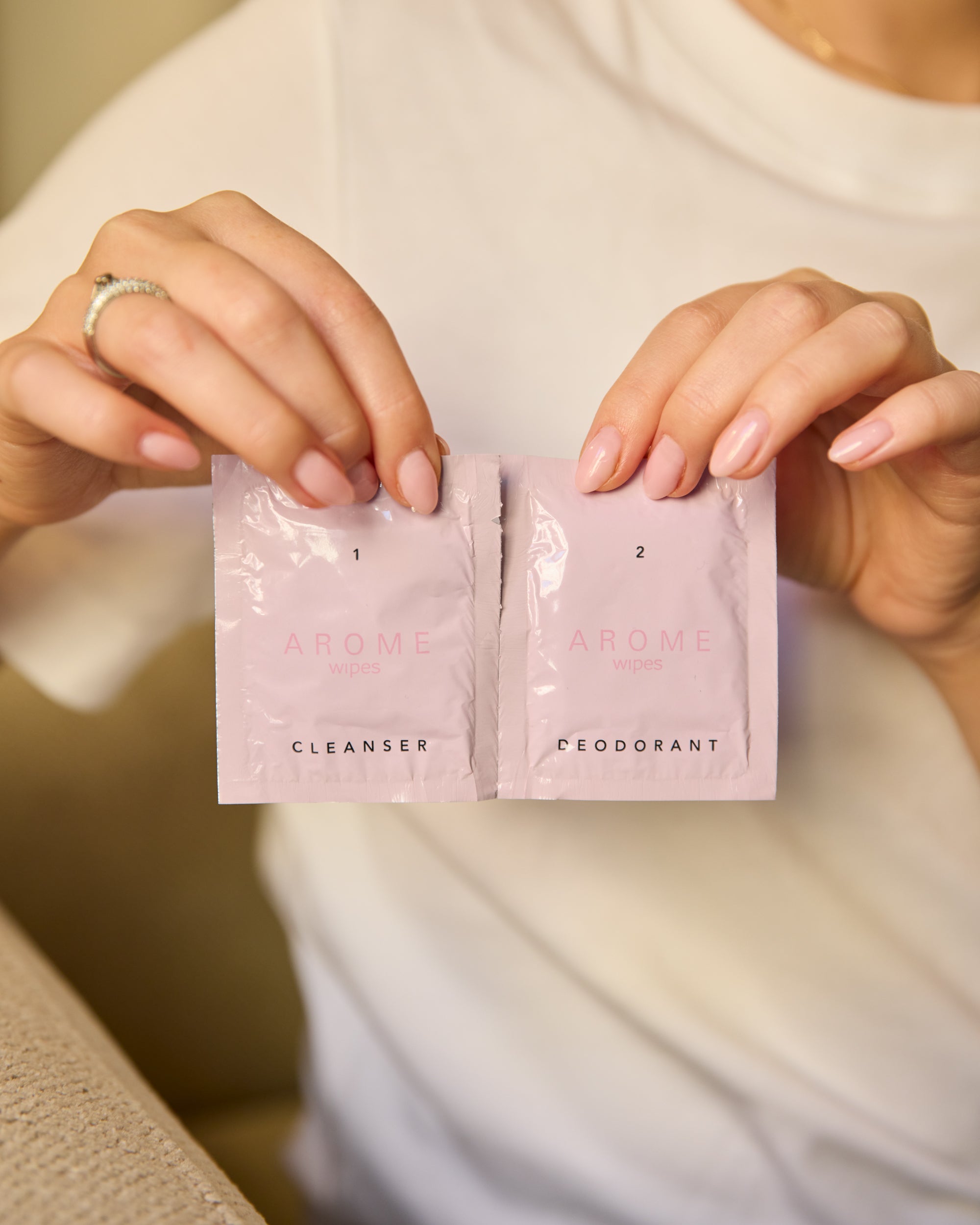 Svensktillverkade & veganska On the go Deo wipes