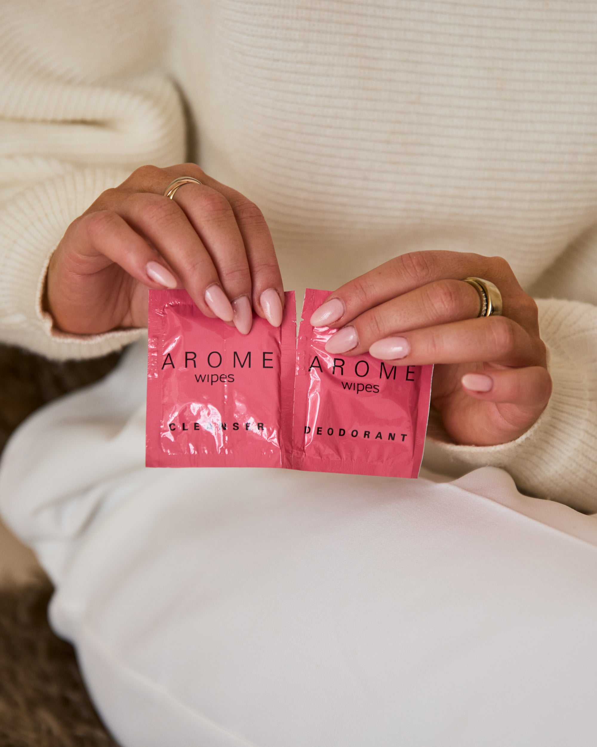 AROME deo wipes on the go