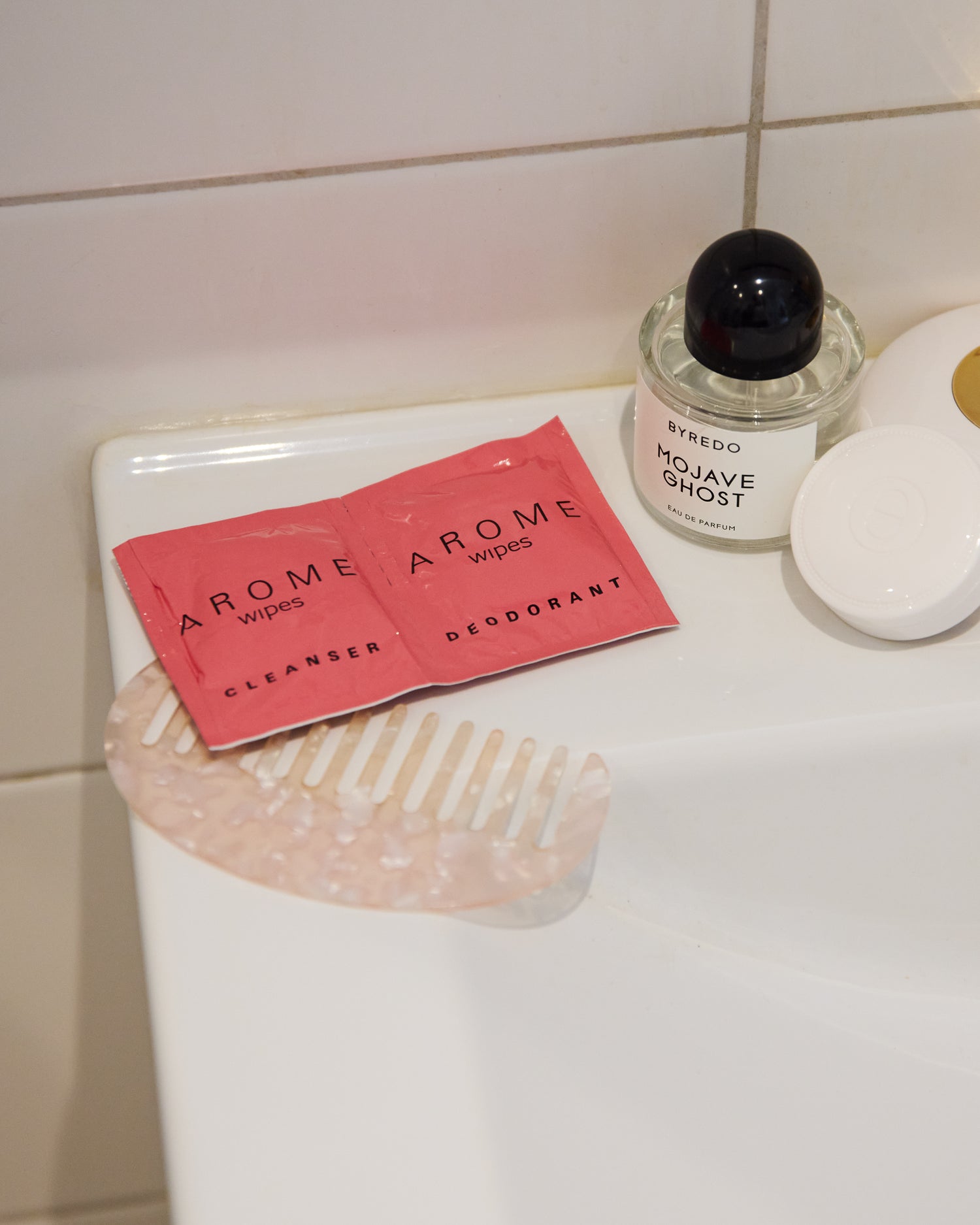 AROME wipes. Perfekt för ett liv på språng